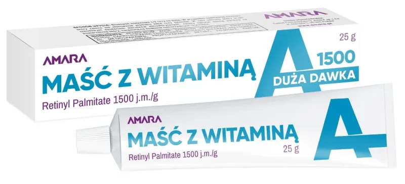 Unguent cu vitamina A, 25 g — preț și oferte