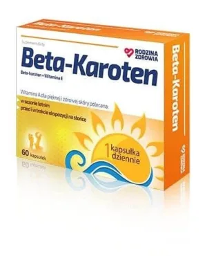 Sănătate de familie Beta-Caroten 60 capsule