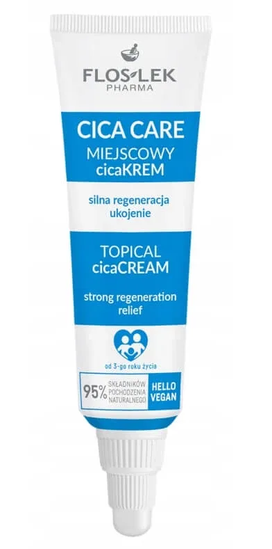 Floslek Pharma Cica Care Topical Cicakrem regenerare puternică, calmantă, 20 ml — preț și oferte