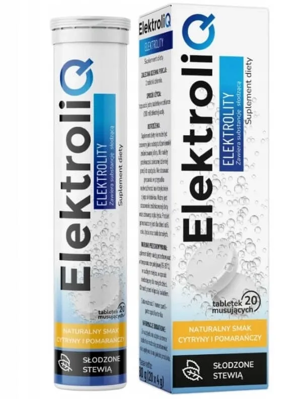 BioceriQ Pharma ElektroliQ, 20 comprimate efervescente — preț și oferte