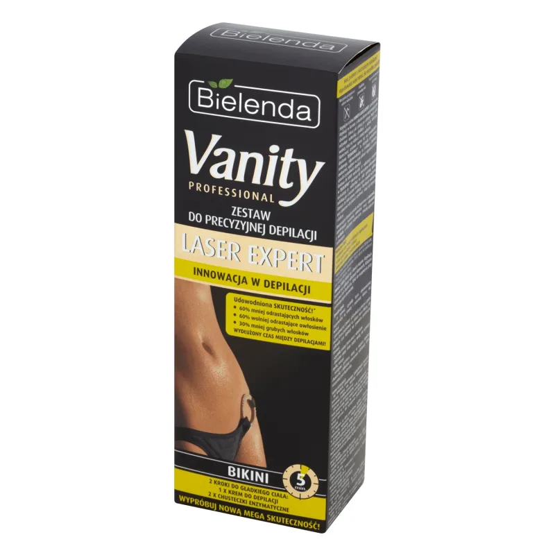 Bielenda Vanity Laser Expert, kit pentru epilare precisă, bikini, 100 ml — preț și oferte
