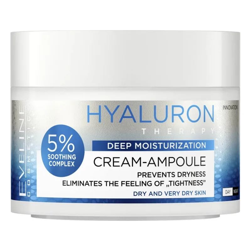 Eveline Cosmetics Hyaluron Therapy Cream-ampoule, 50 ml — preț și oferte