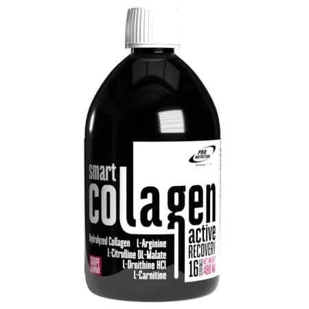 Colagen lichid cu aroma de struguri Smart Collagen Active Recovery, 480 ml, Pro Nutrition — preț și oferte