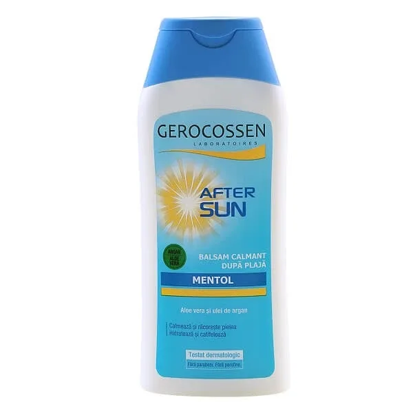 Balsam calmant dupa plaja cu mentol, 200 ml, Gerocossen — preț și oferte