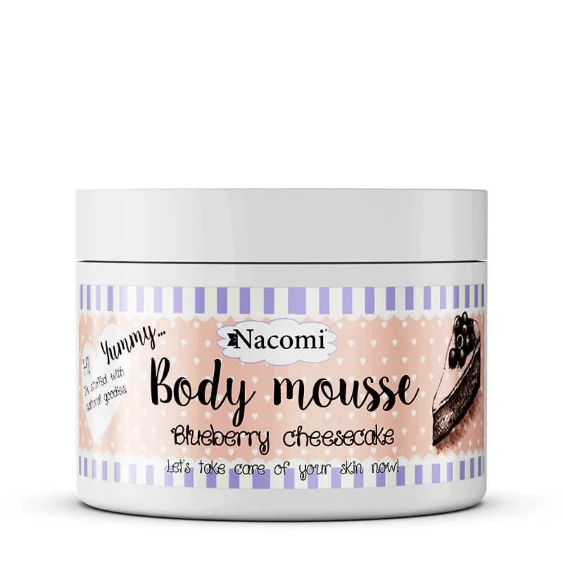 Mousse de corp Nacomi Blueberry Cheesecake, 180 ml — preț și oferte