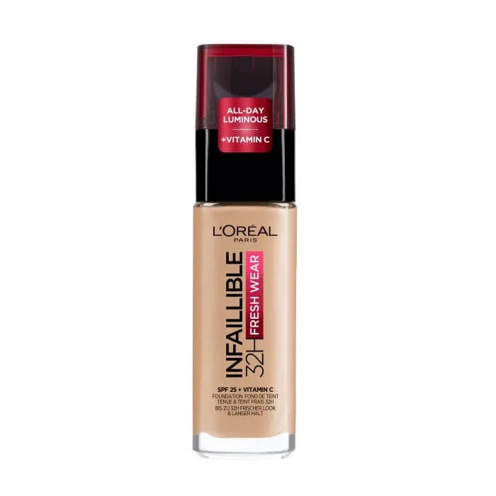 L Oreal Paris Infallible 32H Fresh Wear Face Primer 145 Beige Rose, 30 ml — preț și oferte
