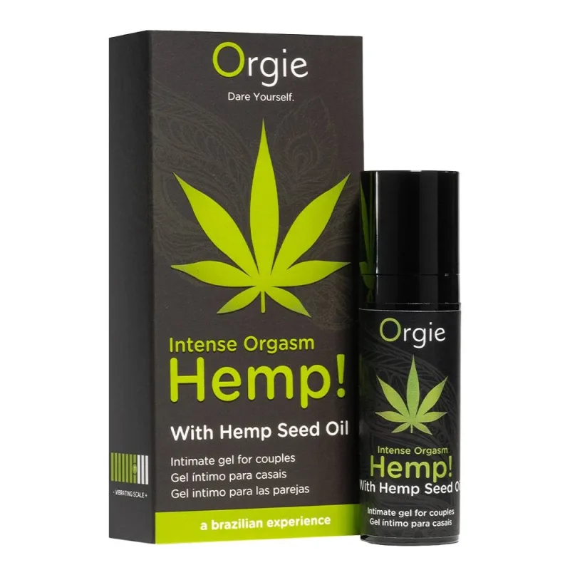 Orgie Hemp! Gel intim de stimulare intensă a orgasmului, 15ml — preț și oferte