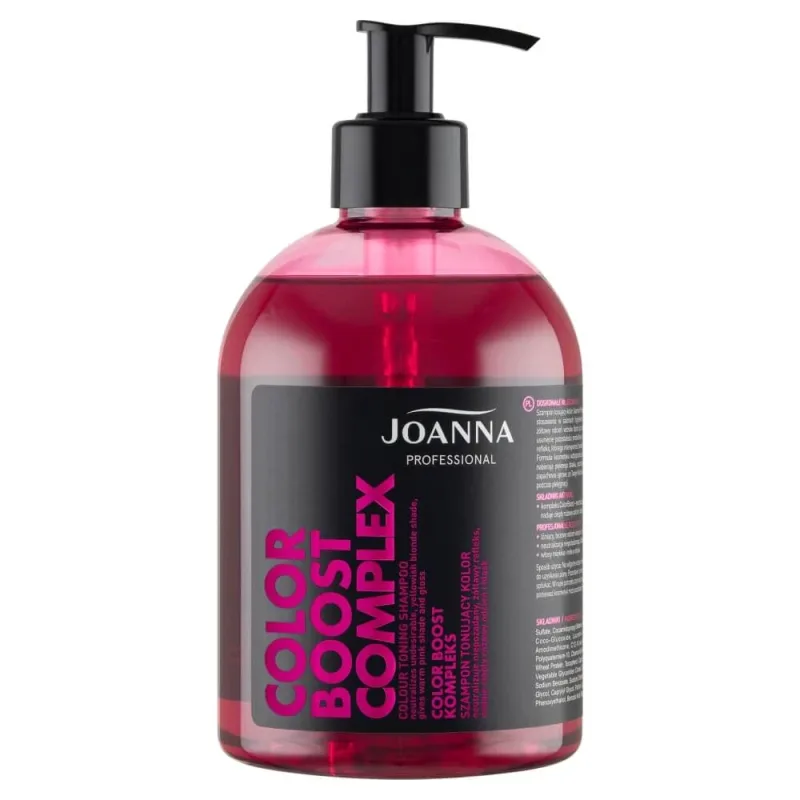 Șampon tonic Joanna Colour roz, 500 ml — preț și oferte