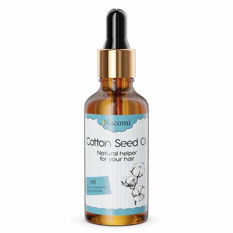 Ulei de semințe de bumbac Nacomi cu pipetă, 50 ml — preț și oferte