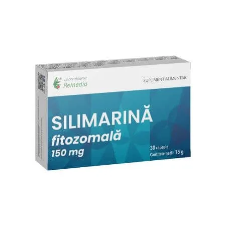 Silimarina fitozomala, 30 capsule, Laboratoarele Remedia — preț și oferte