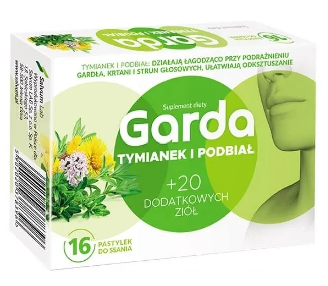 Garda Cimbru și ghimbir 16 pastiluțe — preț și oferte
