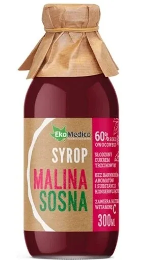 Sirop de zmeură și pin, 300 ml — preț și oferte
