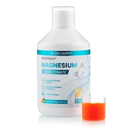 Magneziu bisglicinat Essentials 100, 500 ml, Swedish Nutra — preț și oferte