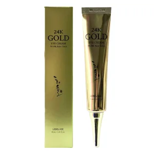 Crema contur ochi antiageing  cu adenozina 24K Gold, 40 ml, Lebelage