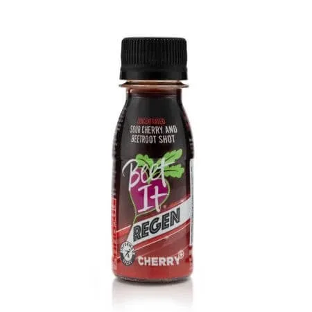 Shot concentrat de cirese Beet It Regen Cherry, 70 ml, Gold Nutrition — preț și oferte