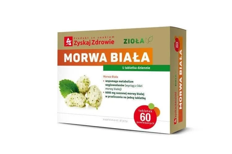 Gain Health White Mulberry, 60 comprimate Zyskaj Zdrowie — preț și oferte