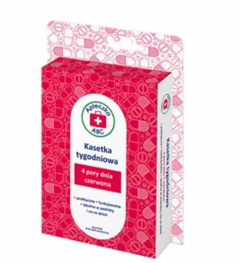Cutie de prim ajutor ABC 4 times of day roșu, 1 buc Silesian Pharma — preț și oferte