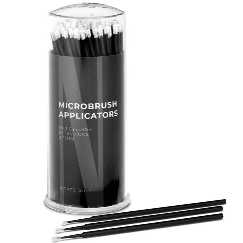 Aplicatoare Nanolash Microbrush Aplicatoare de gene fără fir 2mm, 100 bucăți — preț și oferte