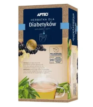 Apteo Natura Ceai pentru diabetici, 20 pliculețe