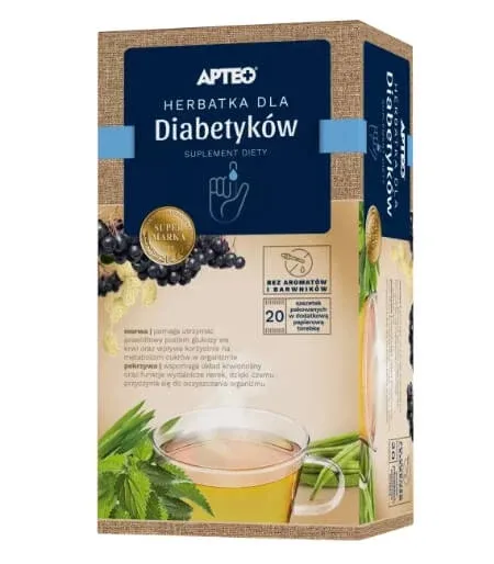 Apteo Natura Ceai pentru diabetici, 20 pliculețe — preț și oferte