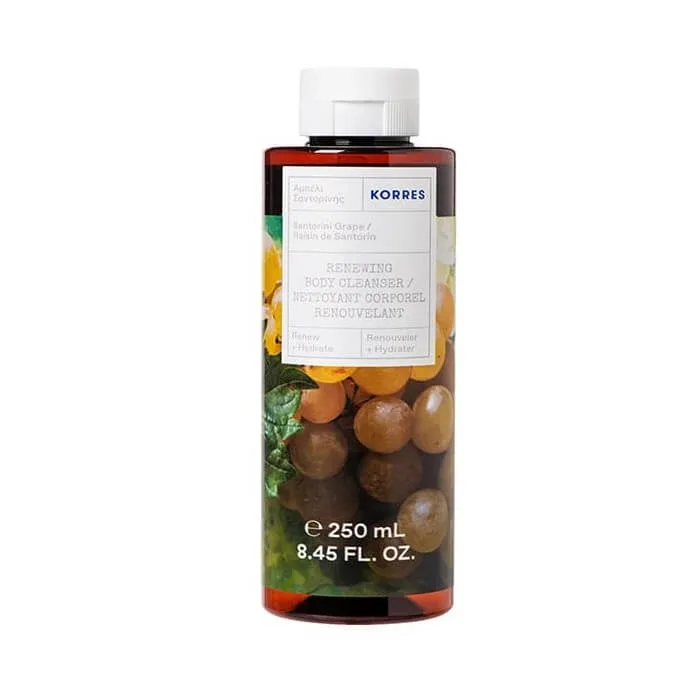 Korres Santorini Grape Renewing Body Cleanser, 250ml — preț și oferte