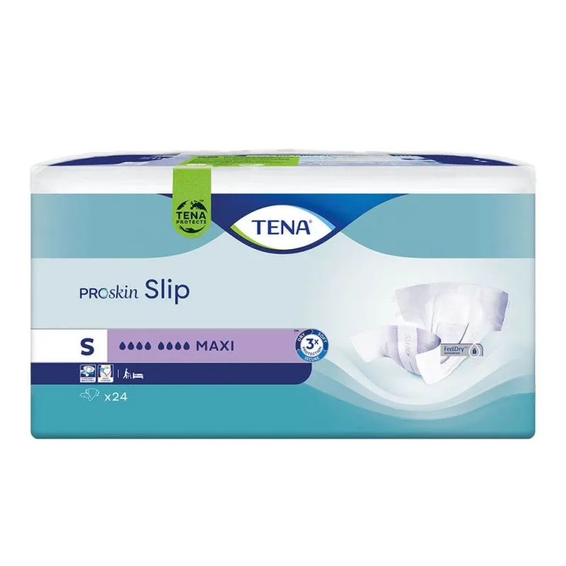 Tena Proskin Slip Maxi Absorb + pentru probleme ale vezicii urinare Dimensiune S x24 — preț și oferte