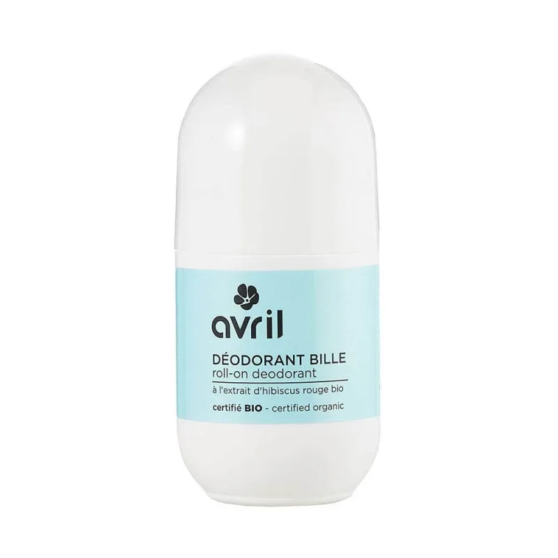 Avril Deodorant roll-on cu extract organic de hibiscus roșu 50ml — preț și oferte