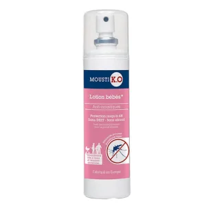 Mousti K.O Loțiune repelentă împotriva țânțarilor 6 luni 100 ml