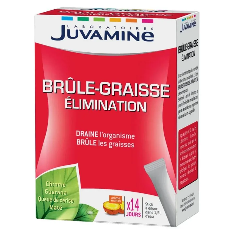 Juvamine Eliminarea arzătorului de grăsimi 14 sticks-uri — preț și oferte