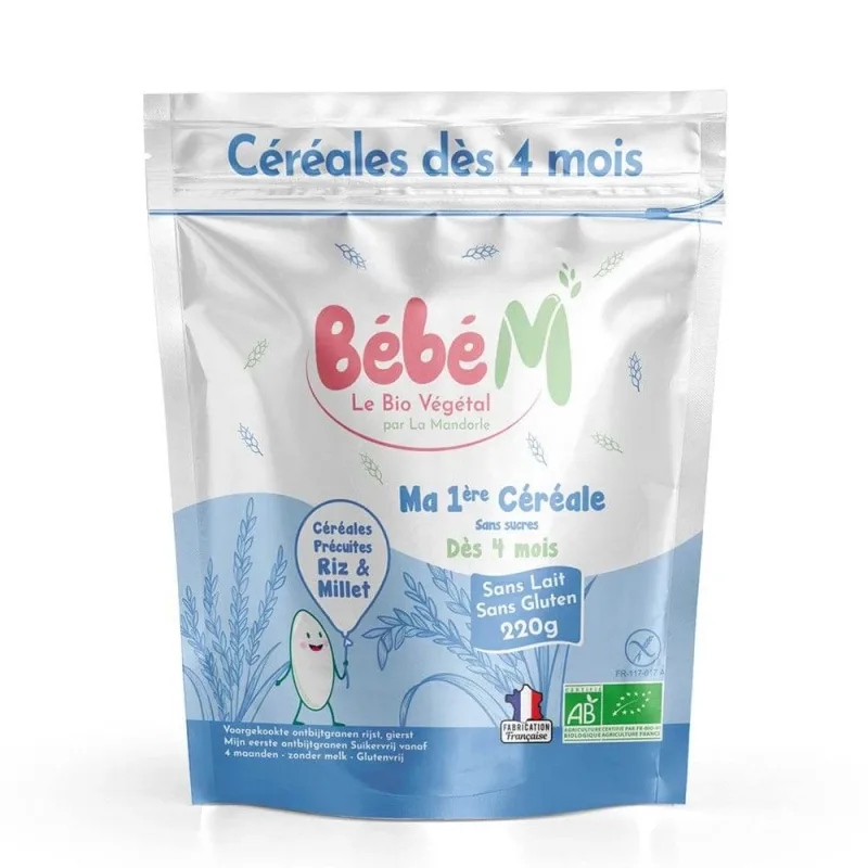La Mandorle Bebè M I miei Primi Cereali Bio De la 4 luni 220g — preț și oferte