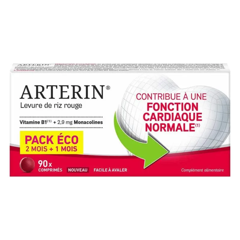 Omega Pharma Arterin Levure de Riz Rouge Pack éco x90 comprimés — preț și oferte