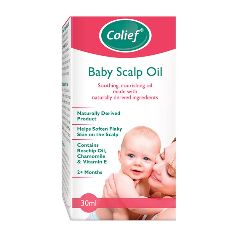 Colief Baby scalp oil ulei pentru cruste de lapte, 30 ml — preț și oferte