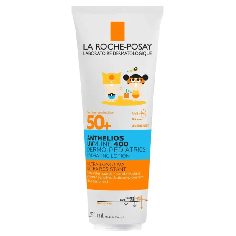 La Roche-Posay Anthelios Dermo Pediatrics Lapte pentru copii Spf50 Fără parfum pentru piele sensibilă 250ml — preț și oferte