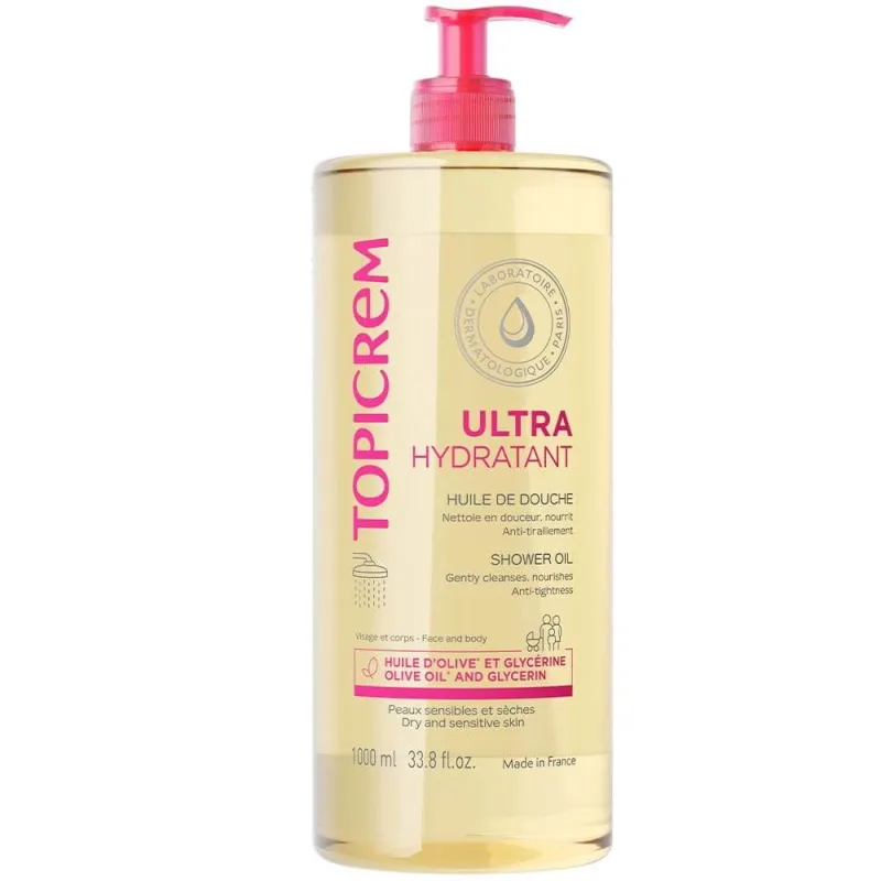 Ulei de duș ultrahidratant Topicrem 1000ml — preț și oferte