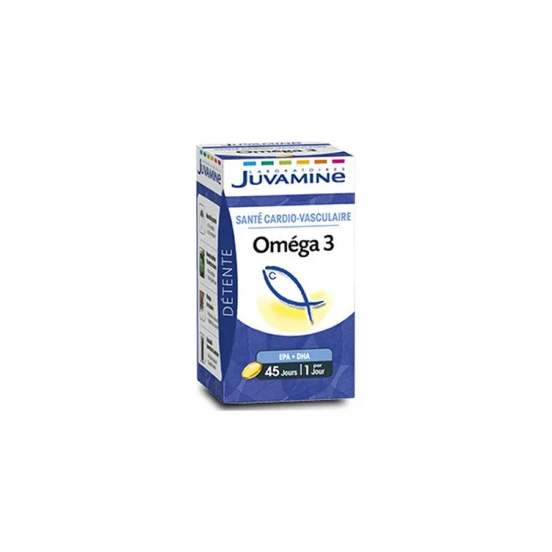 Juvamine Omega3 Sănătate cardiovasculară 45 Capsule — preț și oferte
