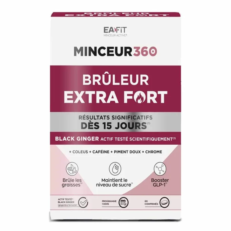 Eafit Active Slimming Minceur 360 Brûleur Extra Fort 60 comprimés — preț și oferte