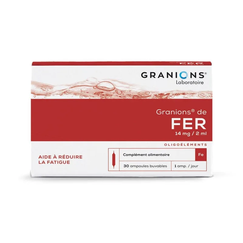 Granions Iron 30 fiole potabile — preț și oferte