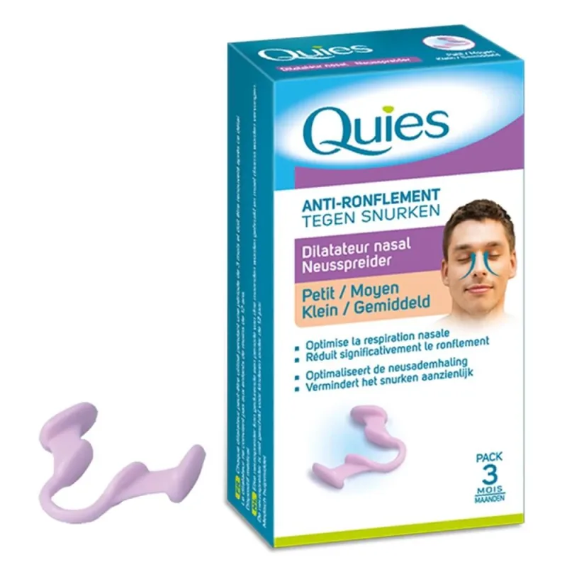 Quies Anti-Snoring Dilatator nazal mic mediu — preț și oferte