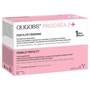 Ccd Oligobs Fertilité Procrea F 30 Gels + 30 Capsule