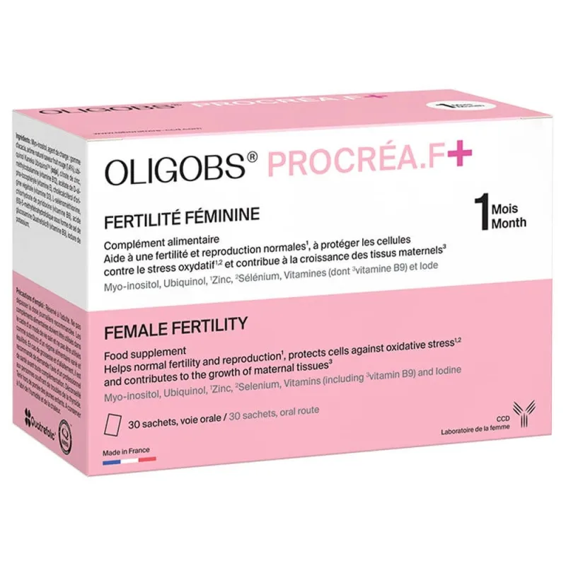 Ccd Oligobs Fertilité Procrea F 30 Gels + 30 Capsule Laboratoire Ccd — preț și oferte