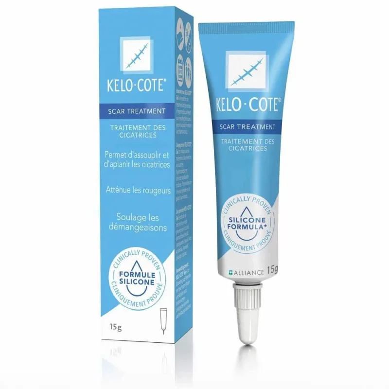 Gel per cicatrici cu silicon Kelo-cote, Spf 30, 6 g, Alliance Pharma — preț și oferte