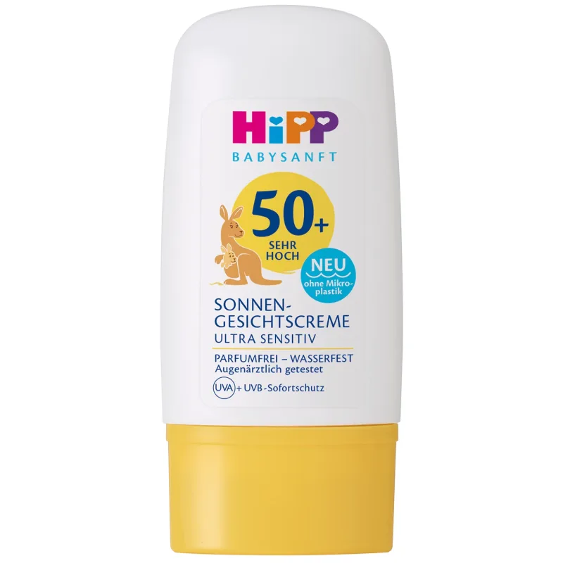 HiPP Babysanft, cremă de protecție solară, SPF 50+, 30 ml — preț și oferte
