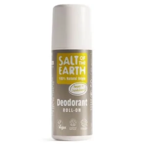 Deodorant roll-on vegan unisex Ambra si Santal, 75 ml, Salt Of The Earth