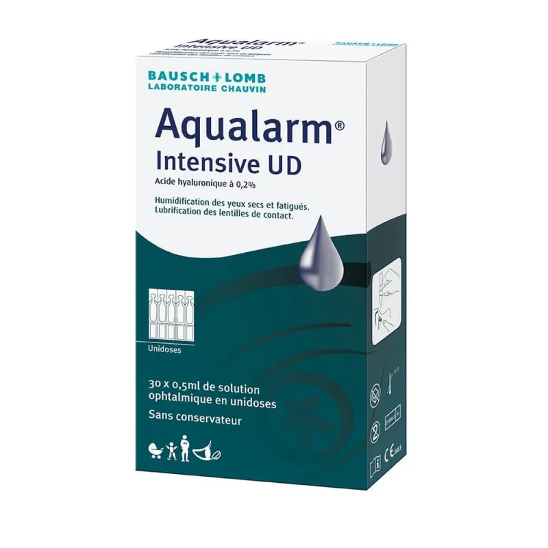 Bausch&Lomb Aqualarm Intensive Ud 30 Fiole cu doză unică 15ml — preț și oferte