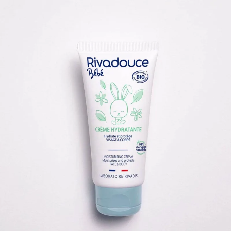 Rivadouce Baby Bio Cremă hidratantă pentru față și corp 50ml — preț și oferte