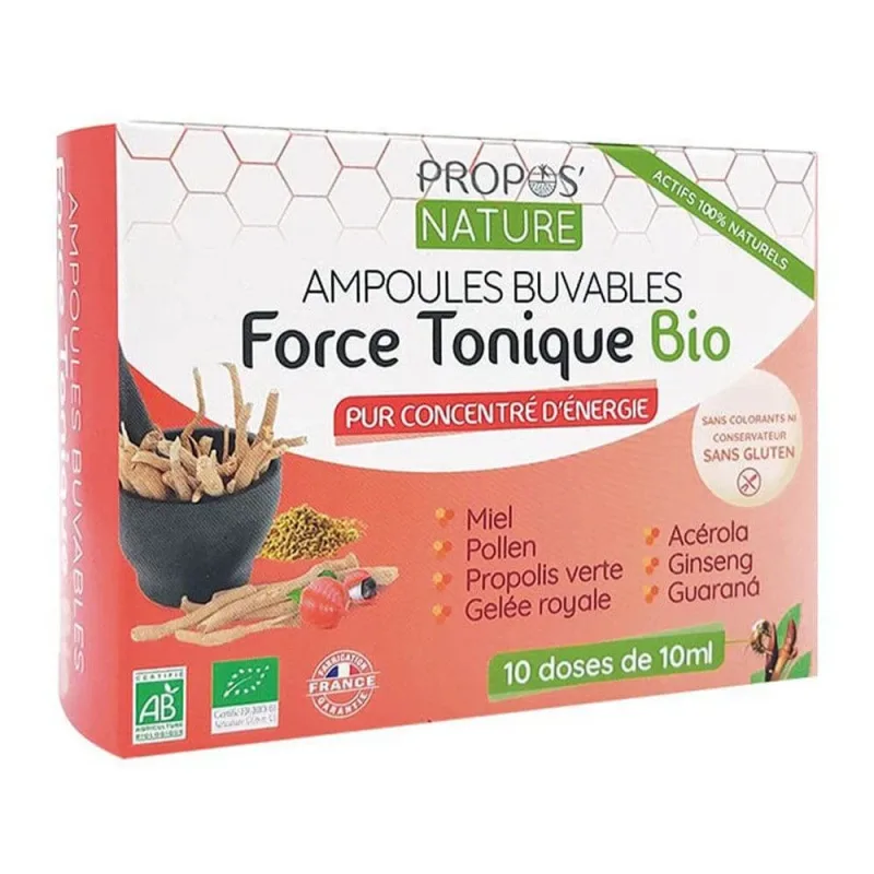 Propos'Nature Forza tonica 10 fiole x10ml — preț și oferte