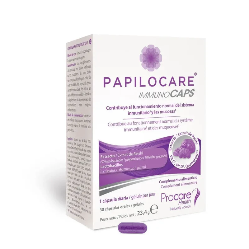 Papilocare Immunocaps, 30 capsule, Procare Health — preț și oferte