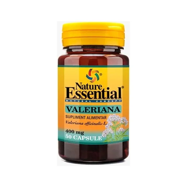 Valeriana 250 mg, 50 Capsule, Nature Essential — preț și oferte