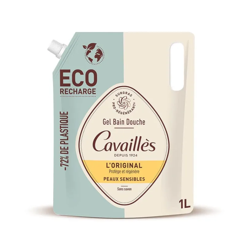 Cavaillès Eco Refill Gel de baie L'Original Sensitive Skin 1L — preț și oferte