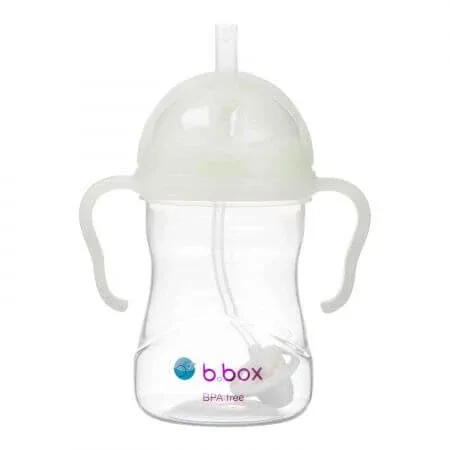 Canita cu pai, Glow in the Dark, + 6 luni, 240 ml, BBOX — preț și oferte